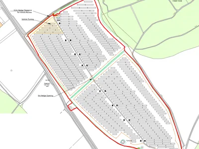 Higher Wraxall Solar Park Plan