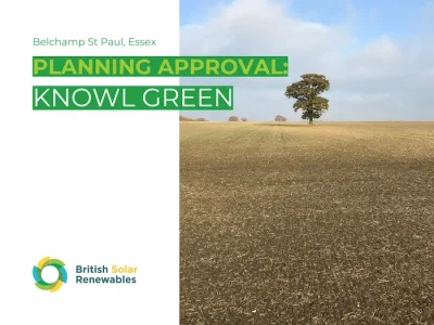 Knowl Green Planning Approval